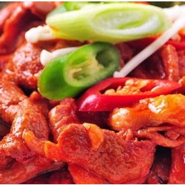 토종의상징 검정모근이있는 우리맛오리산수유 오리고추장주물럭800그람(청둥오리)