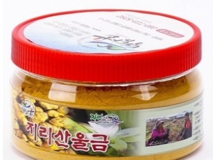 울금가루 무농약 지리산에서 오리아빠가 기른 울금 350g