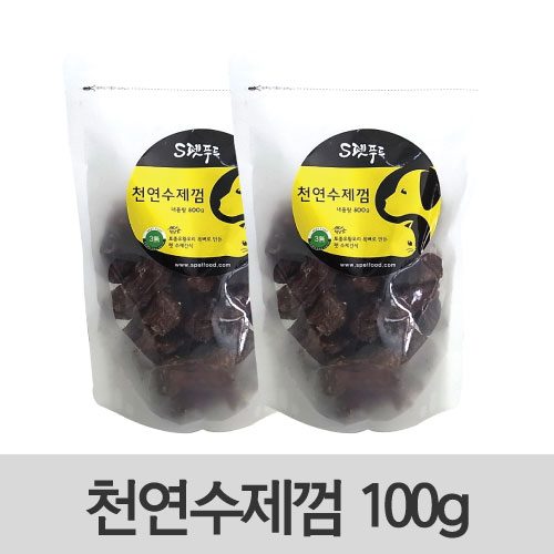 토종오리목뼈 수제간식100g