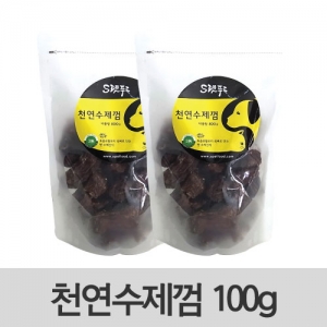 수제껌 오리목뼈 애완견간식 원통형 120g