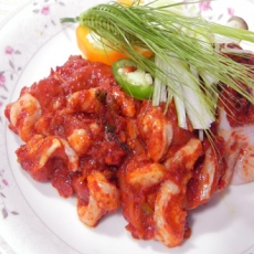 유황오리고기 고추장주물럭 500g 