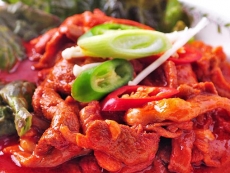 유황오리고기 고추장주물럭 500g 